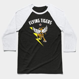Flying Tiger Squadron 2 Tribute Baseball T-Shirt
